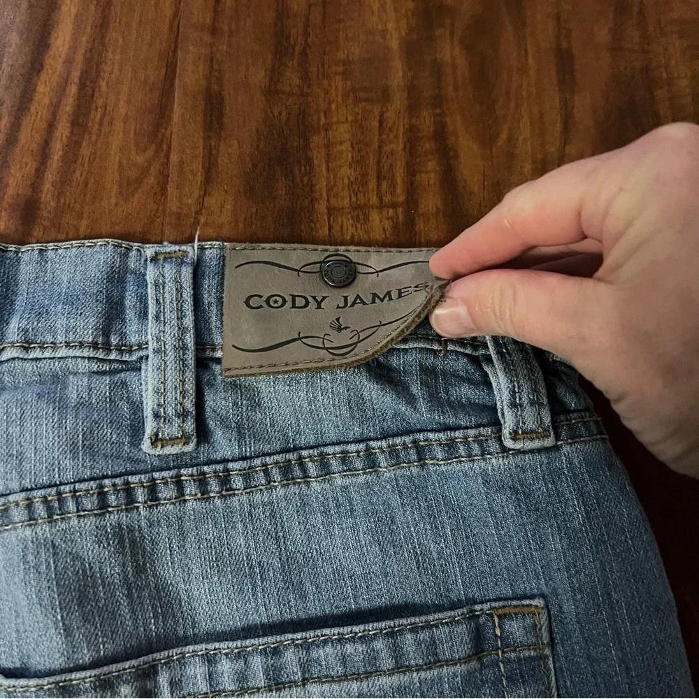 Cody James Men’s Relaxed Western Bootcut Jeans size 40 x 30